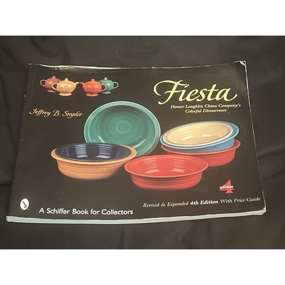 Fiesta Homer Laughlin China Company’s Colorful Dinnerware Book 4th Edition - Picture 1 of 7